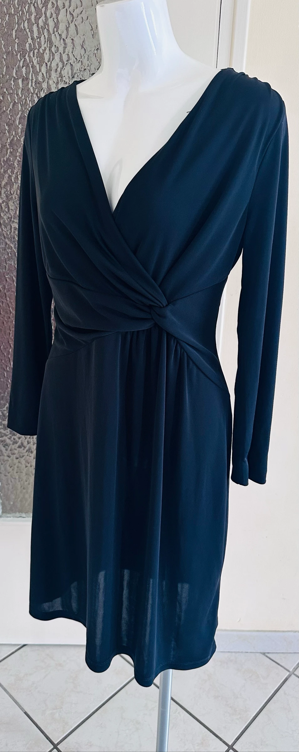 Chic Black Sublime Dress Jacqueline Riu – Size 44 – Impeccable Condition – photo 12